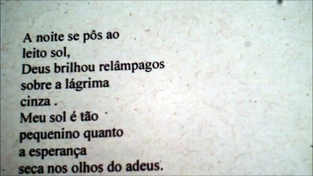 Deus brilhou relâmpagos