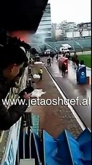 Tifozet e Tiranes perzene tifozet e Partizanit