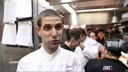 Rencontre avec Michel Sarran dans un restaurant israélien