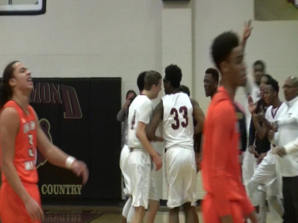 Hammond boys' basketball pulls off a shocking upset over No. 12 Oakland Mills