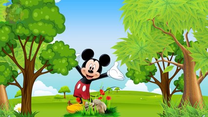 Finger Family Mickey Mouse Song | Disney Nursery Rhymes Minnie Kids Songs