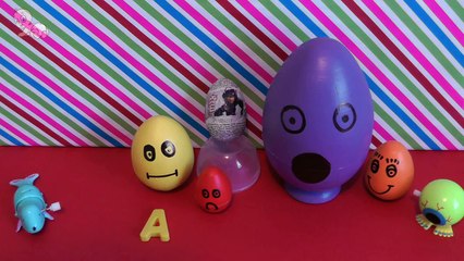 Disney Pixar Cars Big Hero 6 Surprise Egg Learn-A-Word! Spelling Back to School Words! Les