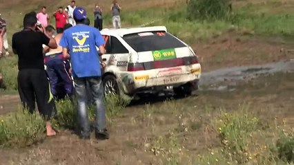 Ралли Мариуполь- Дмитрий Роткевич ловит крышу