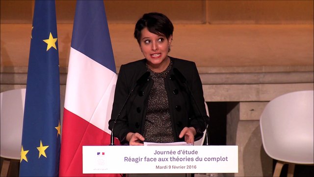 Quand Najat Vallaud-Belkacem se moque, avec beaucoup d'humour, des complotistes !
