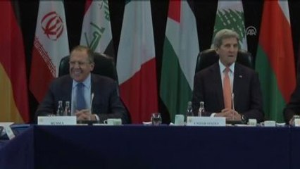 Çavuşoğlu, Uluslararası Suriye Ön Destek Grubu Toplantısı'na Katıldı