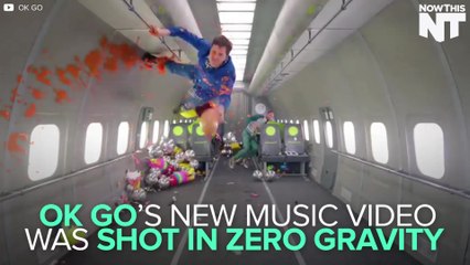 OK Go's New Music Video Is Filmed In Zero Gravity