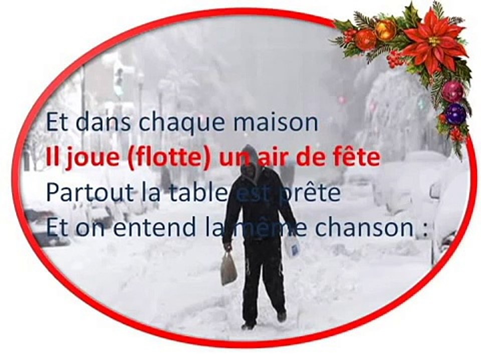 Vive le vent paroles, lyrics Dailymotion Video