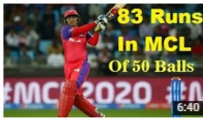 Virender Sehwag 83 Runs Of 50 Balls In MCL Semi Final Vs Sagittarius Strikers 2016