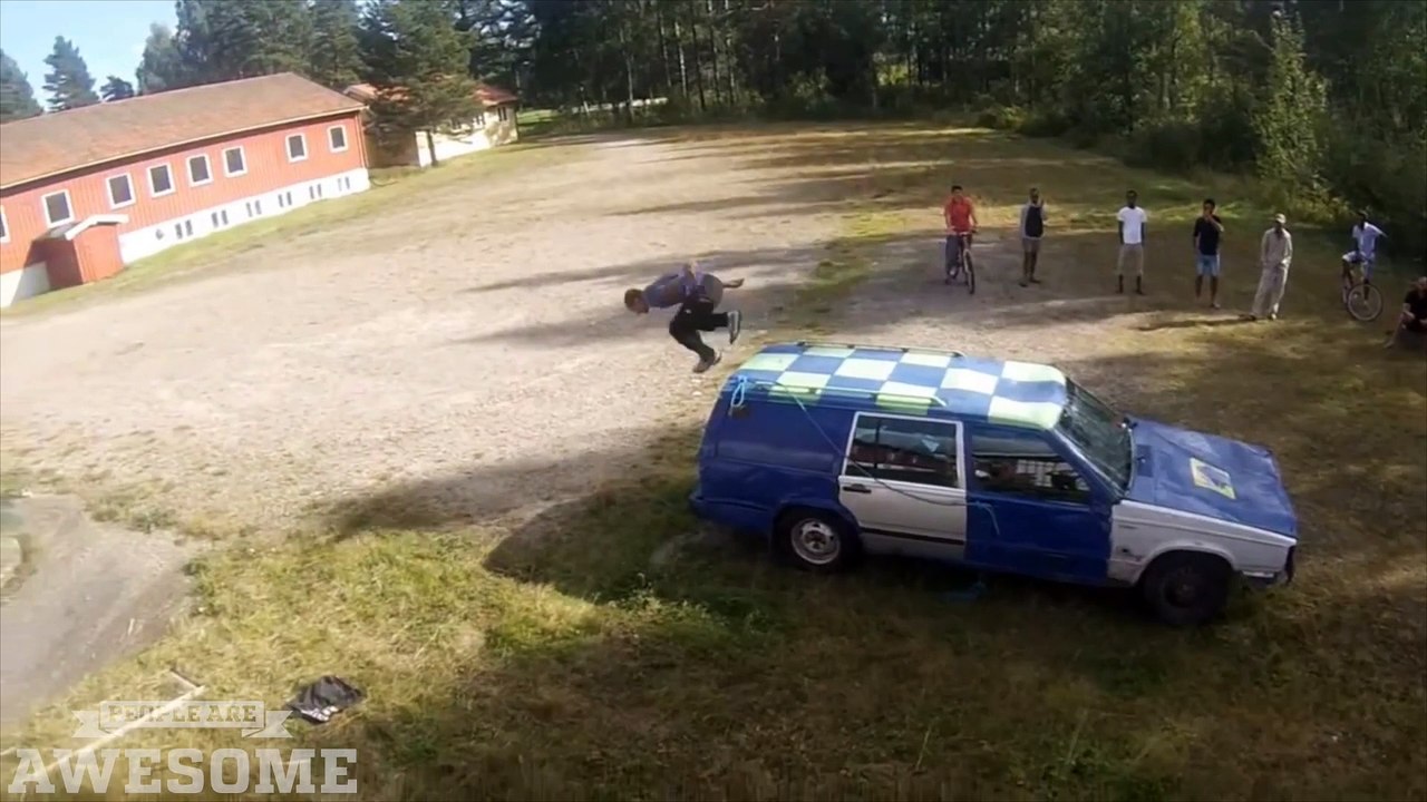 PARKOUR & FREERUNNING IN GAZA | PEOPLE ARE AWESOME