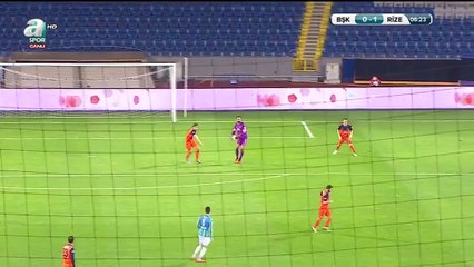 0-1 Robin Yalçın Goal Turkiye Kupasi Quarterfinal - 11.02.2016, Istanbul Basaksehir 0-1 Rizespor