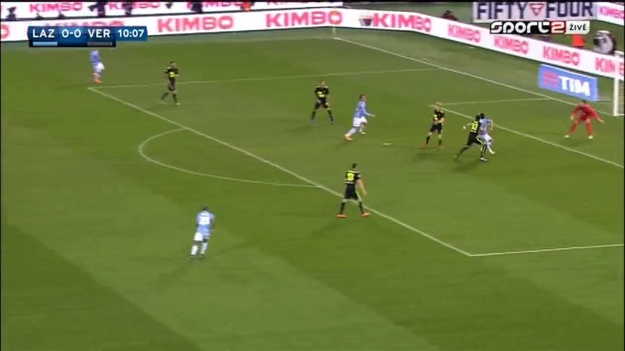 Alessandro Matri Incredible Miss - Lazio v. Hellas Verona 11.02.2016 HD