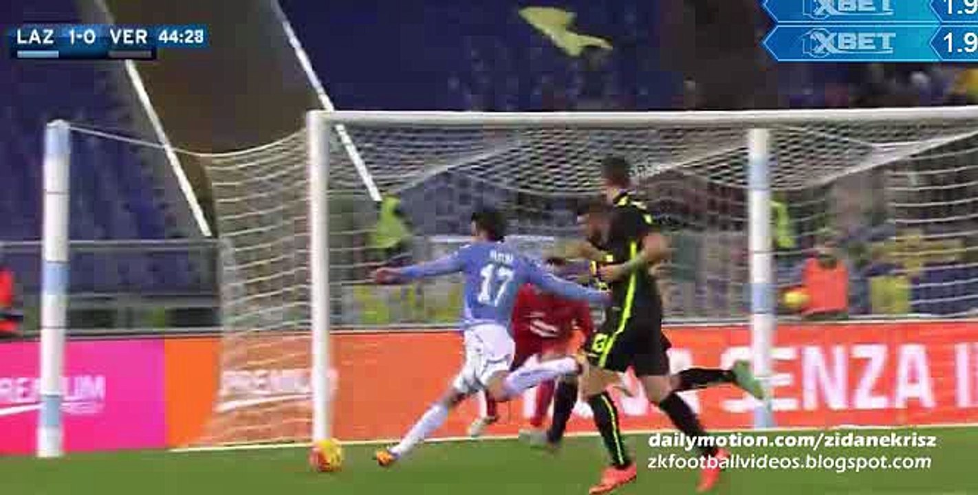 1-0 Alessandro Matri - Lazio v. Hellas Verona 11.02.2016 HD
