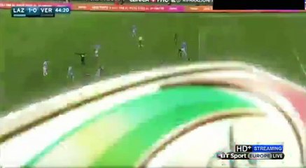 1-0 Alessandro Matri Goal - Lazio vs Hellas Verona 11.02.2016 HD