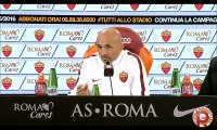 Vigilia Carpi-Roma. La conferenza stampa di Luciano Spalletti