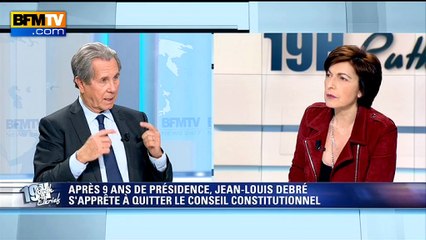 Debré: "Il n'y a pas de place pour les anciens présidents" au Conseil constitutionnel
