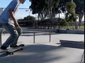 FEEBLE A RAIL SLOW MOTION