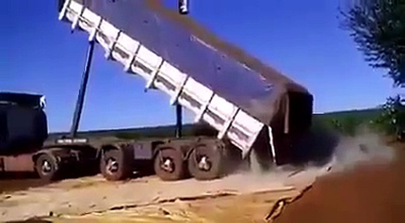 Le gros fail d'un camion-benne