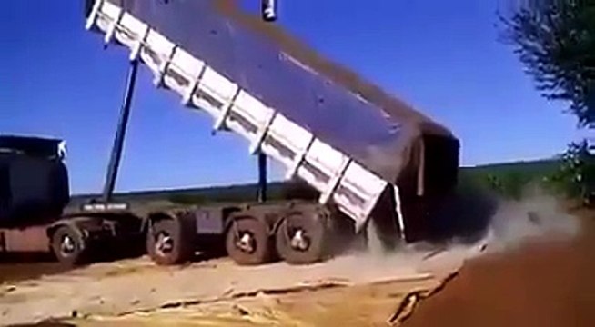 Le gros fail d'un camion-benne