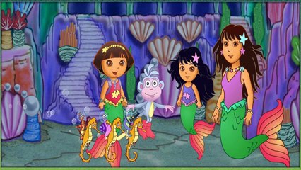 Dora The Explorer - Dora`s Mermaid Adventure (Under Water Adventure) Full Episodes HD