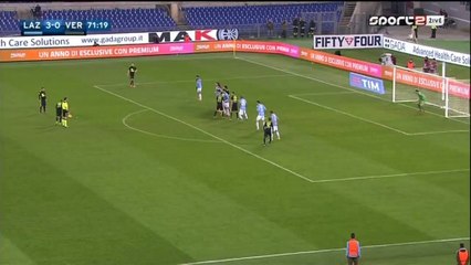Leandro Greco 3:1 Free-Kick HD | Lazio v. Hellas Verona 11.02.2016 HD