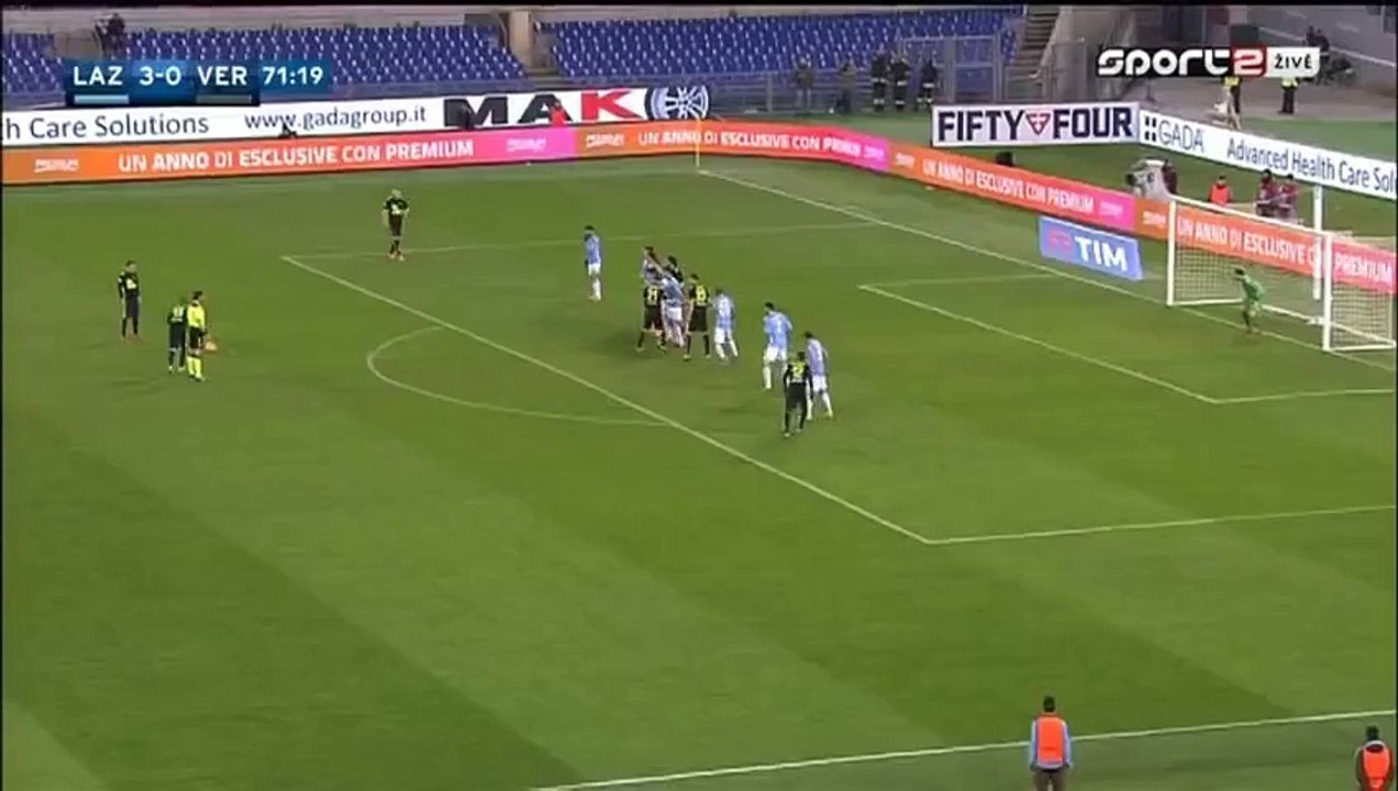 Free kick goal hellas verona
