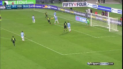 Luca Toni Goal HD - Lazio 3-2 Verona - 11-02-2016