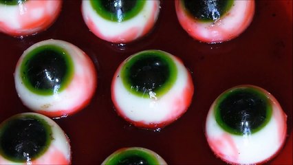СЪЕДОБНЫЕ ГЛАЗА НА ХЭЛЛОУИН своими руками. DIY edible eyes on Halloween