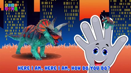 Fun Dino Finger Family Nursery Rhyme for Kids 🦕 | Sing Along and Learn