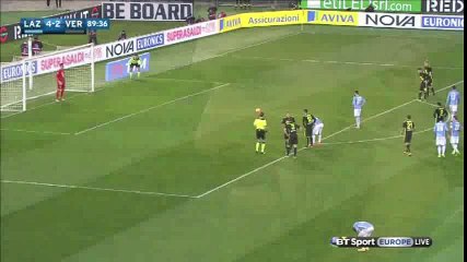 Antonio Candreva Goal HD - Lazio 5-2 Verona - 11-02-2016