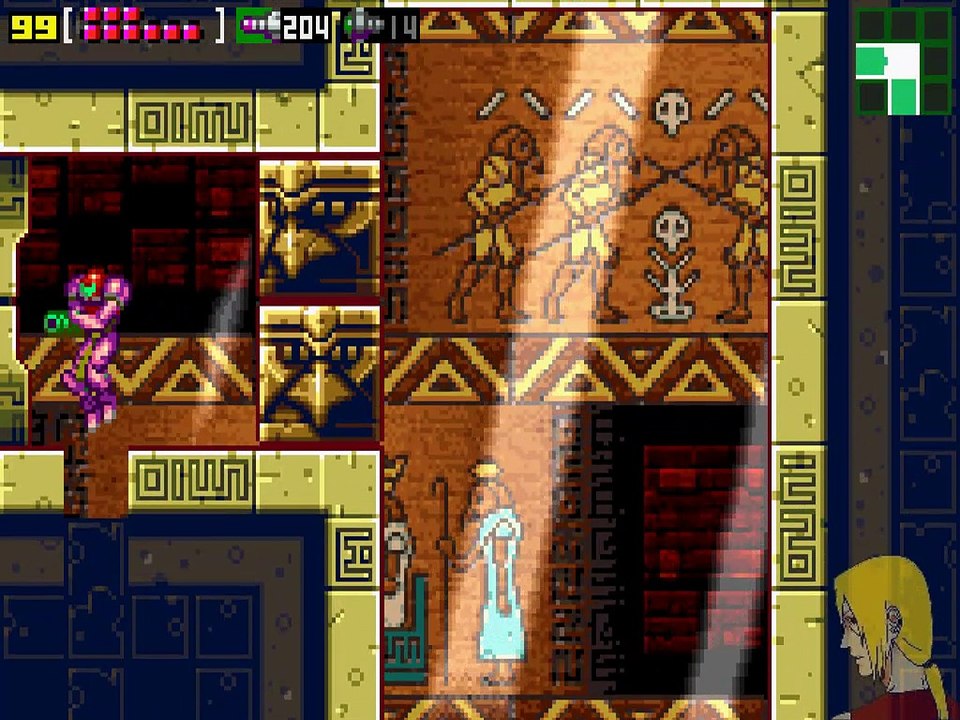 Walkthrough Metroid Zero Mission (2016) parte 4 - Metroid Gear Solid