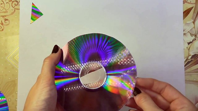 DIY Колье из дисков. Мастер-класс - Necklace of disks. Master Class