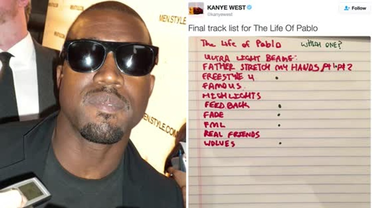 Kanye West's Album Title is 'The Life of Pablo'
