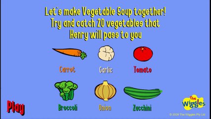 Wiggles Vegetable Soup Game Animation Sprout PBS Kids Game Play Walkthrough
