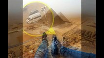 Andrej Ciesielski Climbs The Great Pyramid of Giza in Egypt