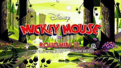 Roughin' It - A Mickey Mouse Cartoon - Disney Shorts CARTOONS 2016