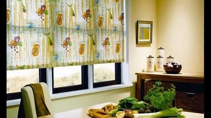 Такие уютные шторы для кухни