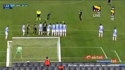 Leandro Greco Amazing Free-Kick Goal - Lazio 3-1 Hellas Verona - Serie A 11.02.2016 HD -