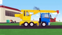 Kids Cartoons: TRUCK TRANSFORMERS! (Garbage Truck, Crane & Cement Mixer) Doc McWheelie!