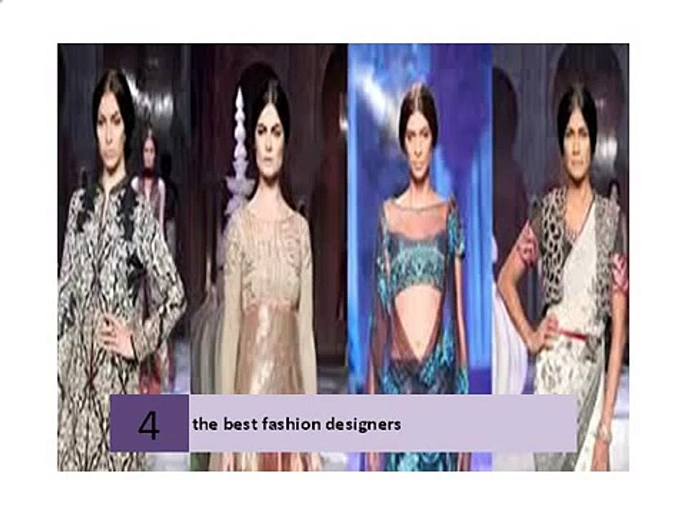 Designers - Top Fashion Designers from India