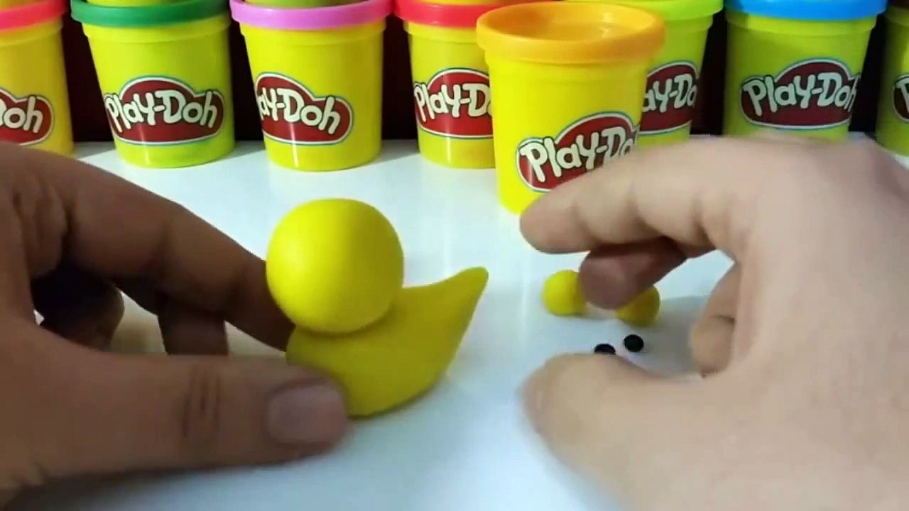 comment faire un canard en pate a modeler