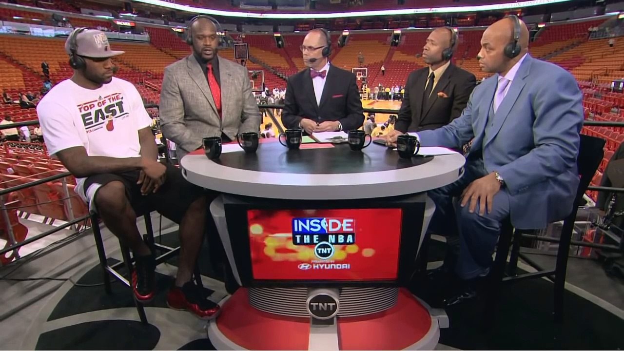 Lebron James interview on Inside the NBA