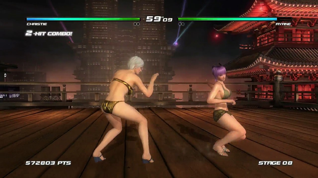 DEAD OR ALIVE 5 LAST ROUND PS4 ARCADE CHAMP (2 OF 2) - CHRISTIE NUDE MOD
