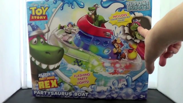 Toy Story Toons Partysaurus Rex Boat From Partysaurus Rex Color Changers Color Splash Buddies