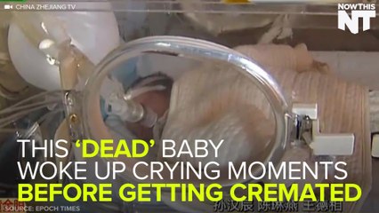 'Dead' Baby Wakes Up Right Before Cremation