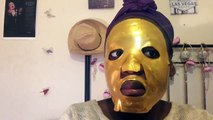 Gold Bio Collagen Facial Mask Review and Demo