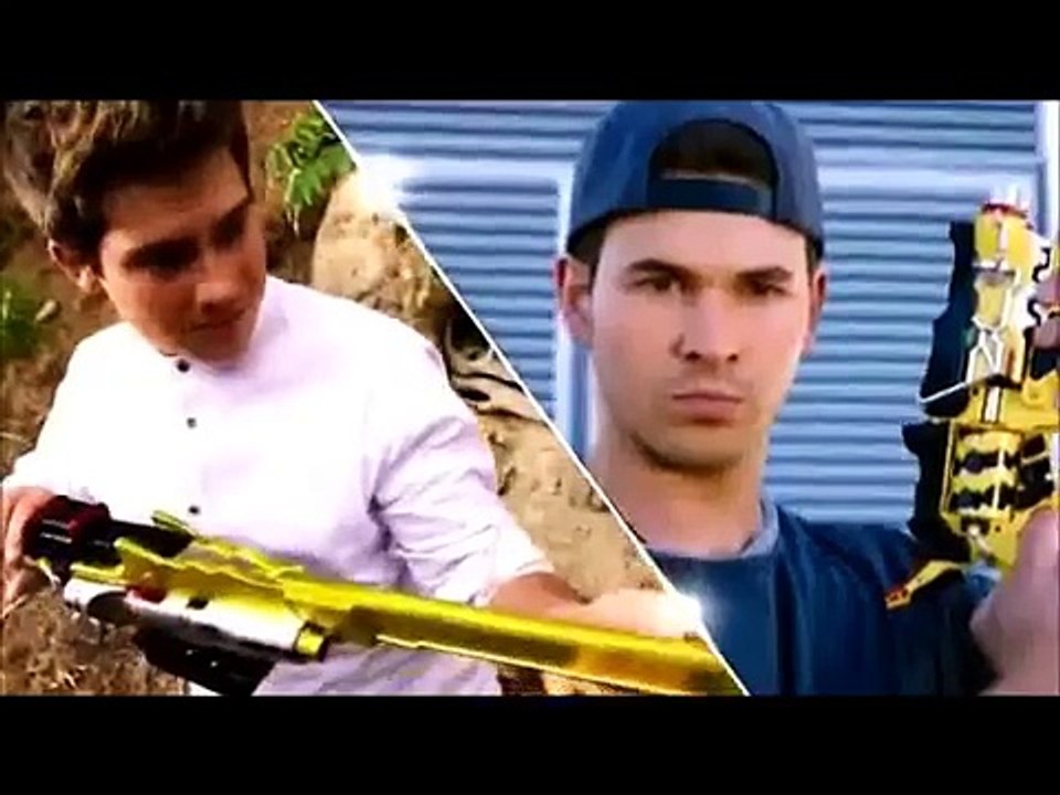 Power Rangers Ninja Steel Fan Opening 1(With Dino Charge Rangers)