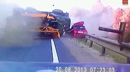 Car accidents funny - Highway Car Crash Compilation - car accidents on highway