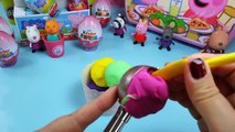 Play Doh Ice cream Peppa Pig how to make a delicious ice cream fun with peppa pig