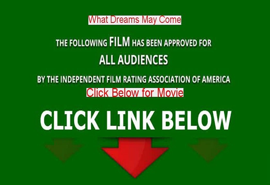What Dreams May Come Free Online Movie 1998