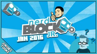 Nerd Block Jr Unboxing | January | Hot Wheels Minecraft Iron Man and More!